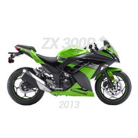 13-18 Kawasaki Ninja ZX300R Carénage