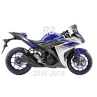 15-22 Yamaha R3 Carénage