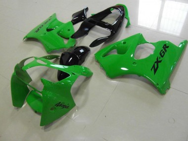 00-02 Vert Noir Tail Kawasaki ZX6R Carénage Moto