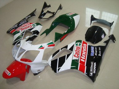 00-06 Castrol Honda VTR1000 Carénage Moto