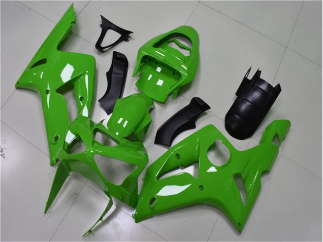 03-04 Vert Kawasaki ZX6R Carénages Moto