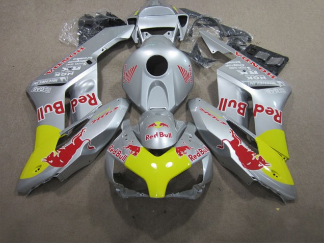 04-05 Argent Red Bull Honda CBR1000RR Carénage Moto