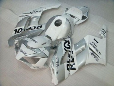 04-05 Blanc Argent Noir Repsol Honda CBR1000RR Carénages Moto