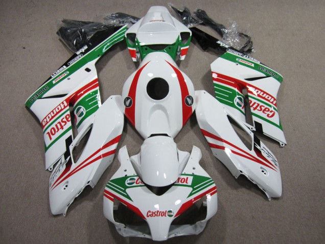 04-05 Blanc Rouge Castrol Honda CBR1000RR Carénage Moto