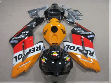 04-05 Orange Rouge Repsol Honda CBR1000RR Carénage Moto