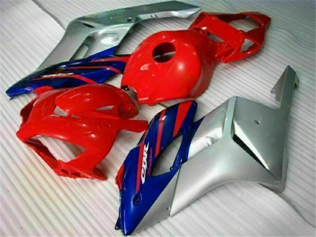 04-05 Rouge Argent Bleu Honda CBR1000RR Carénage Moto