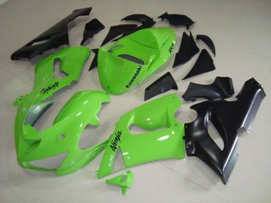 05-06 Lime Vert Kawasaki ZX6R Carénage Moto