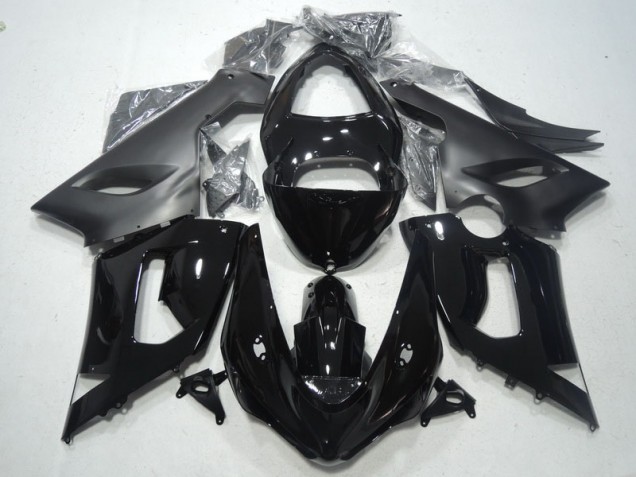 05-06 Noir Kawasaki ZX6R Kit Carénages Motos & Plastique