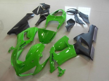 05-06 Vert Kawasaki ZX6R Carénage Moto