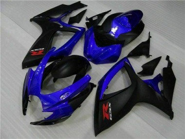 06-07 Bleu Noir Suzuki GSXR 600/750 Carénages Moto