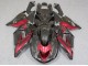 06-11 Noir Rouge Kawasaki ZX14R ZZR1400 Carénages Moto