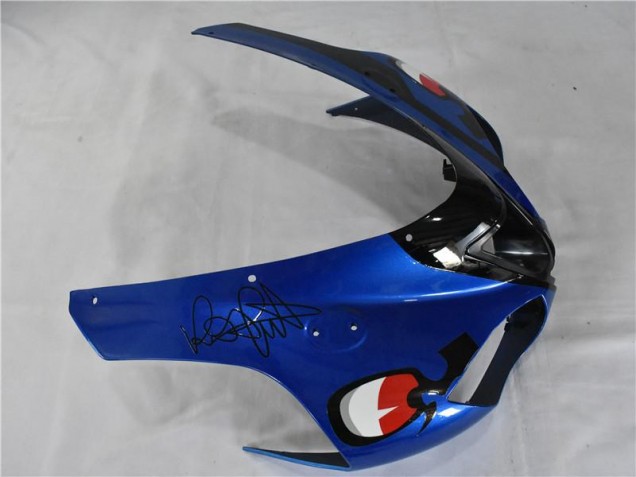 07-08 Bleu Requin Kawasaki ZX6R Carénage Moto