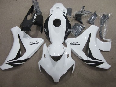 08-11 Blanc Noir Fireblade Honda CBR1000RR Carénage Moto