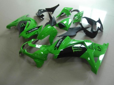 08-12 Nouveau Vert Monster Kawasaki ZX250R Carénage Moto