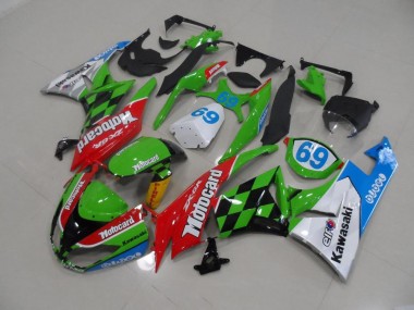 09-12 Motocard Kawasaki ZX6R Carénage Moto