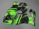 09-12 Noir Vert 3M Touch4 Kawasaki ZX6R Carénage Moto