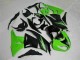 09-12 Noir Vert 636 Kawasaki ZX6R Carénage Moto