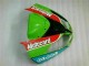 09-12 Rouge Vert Motocard Kawasaki ZX6R Carénage Moto