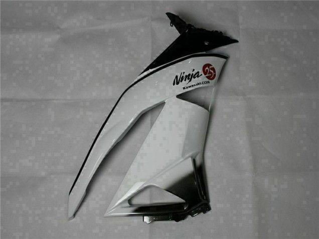 09-12 Vert Noir Blanc 25 Kawasaki ZX6R Carénage Moto