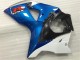 09-16 Bleu Blanc Suzuki GSXR 1000 Kit Carénages Motos & Plastique