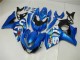 09-16 Bleu Suzuki GSXR 1000 Carénages Moto