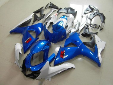 09-16 Bleu et Blanc Style OEM Suzuki GSXR 1000 Carénages Moto