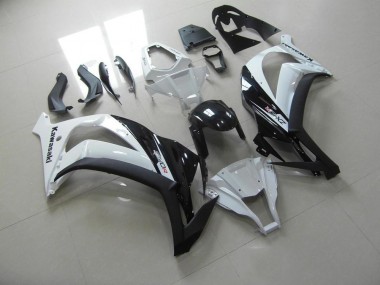 11-15 Blanc Noir Kawasaki ZX10R Carénage Moto