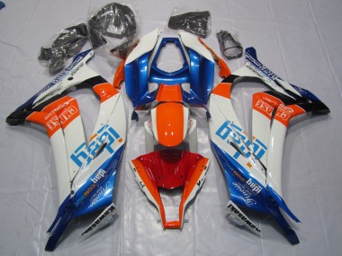 11-15 Bleu Orange Kawasaki ZX10R Carénage Moto