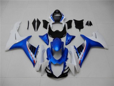 11-21 Bleu Blanc Suzuki GSXR 600/750 Carénages Moto