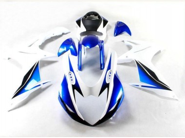 11-21 Bleu Blanc Suzuki GSXR 600/750 Kit Carénages Motos Complet