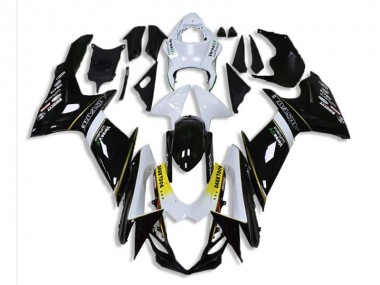 11-21 Noir Blanc Suzuki GSXR 600/750 Carénage Moto