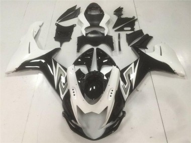 11-21 Noir Blanc Suzuki GSXR 600/750 Carénages Moto