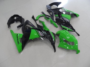 13-16 Noir Vert Kawasaki ZX300R Carénage Moto