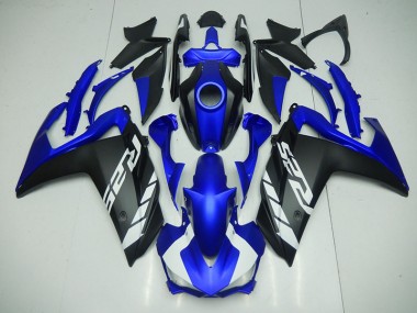 15-22 Noir Bleu Yamaha YZF R3 Carénage Moto