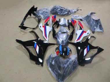 19-21 Noir Blanc Rouge Bleu BMW S1000RR Carénages Moto