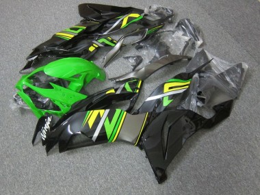 19-23 Vert Kawasaki ZX6R Carénage Moto