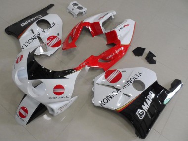 91-98 Rouge Konica Honda CBR250RR MC22 Carénage Moto