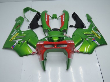 94-97 Vert Rouge Kawasaki ZX9R Carénage Moto