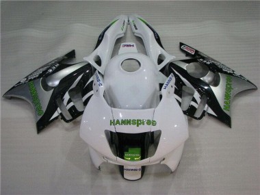 95-98 Blanc Vert Hannspree Honda CBR600 F3 Carénage Moto