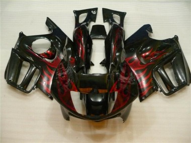 95-98 Noir Rouge Flamme Honda CBR600 F3 Carénages Moto