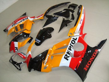 95-98 Orange Noir Repsol Honda CBR600 F3 Carénage Moto