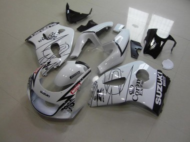 96-00 Blanc Corona Suzuki GSXR 600 Carénage Moto