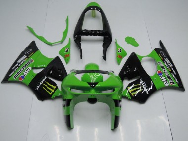 98-99 Vert Monster Kawasaki ZX6R Carénage Moto